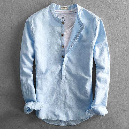 Charleston Long Sleeve Linen Shirt